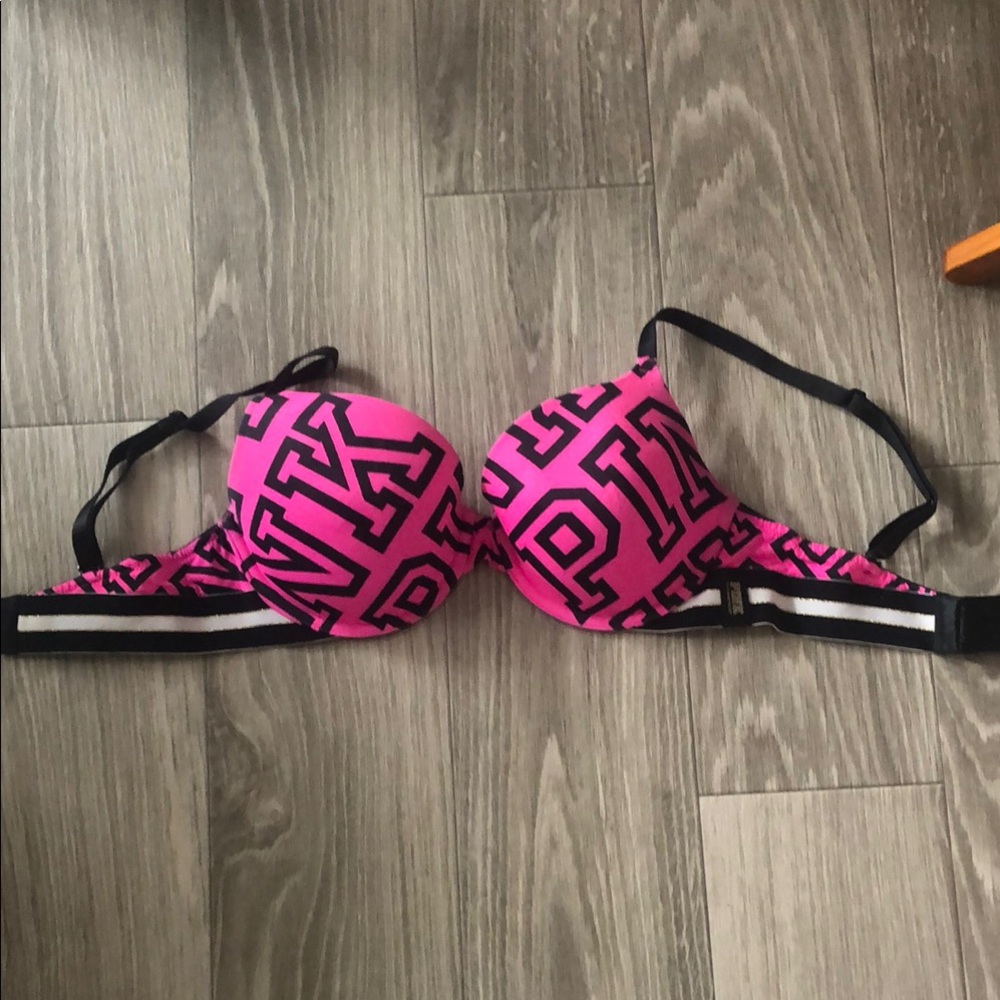 Victoria's Secret PINK Bra - Black and Pink